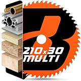 BAUBECK Sägeblatt 210x30 - Multi Material Feinschnitt -...