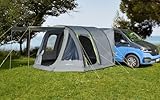 BERGER Busvorzelt Touring Air │Luftzelt Autozelt aufblasbar freistehend Outdoor │Vorzelt Camping für Bus, Van, Auto│Schnellaufbau Zelt inkl. Luftpumpe
