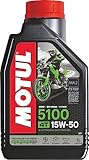 Motul 104080 5100 4T, 15 W-50, 1 L