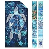 Joyoldelf Mikrofaser Strandtuch - 180 x 90cm Groß Sandfrei Schnelltrocknend & Leicht Strandhandtuch, Ideal für Frauen und Männer am Strand, Schwimmbad oder im Urlaub