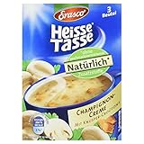 Erasco Heisse Tasse - Champignon-Creme, 3 Beutel, 42g