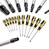 CCLIFE Torx Schraubendreher Set TX magnetisch T6-T40, 11...