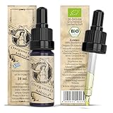 Athina® Oregano Öl Bio DE-ÖKO-006 I 1 x 10 ml ätherisches Oreganoöl I Origanum vulgare hirtum aus Nordgriechenland I 80% Carvacrol I Oreganoöl Bio Tropfen