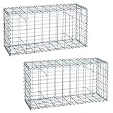 Gabione 100x50x30 cm Steingabione Steinkorb Gabionen...