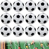 NHPY 12 Stück Tischkicker Bälle, Ersatzball für Kickerball 23 mm, Harz Tischfussball Bälle, Kicker Ball Klassisch, Wird für Tischfußballspiele und als Dekoration Verwendet