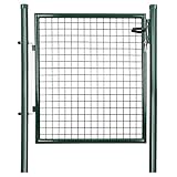 SONGMICS Gartentor, Gartentür, verzinkter Stahl, robust und...