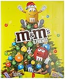 M&M'S Friends Adventskalender / Schokoladenkalender mit einem neuen Mix aus M&M'S, Bounty, Mars, Milky Way, Snickers und Twix für einen süßen Advent / 1 x 361g