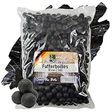 Zite Fishing Futter-Boilies Karpfen-Angeln - 3kg Karpfen-Köder 18mm zum Anfüttern - Verschiedene Aromen von Tutti Frutti bis Vanille