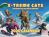 Extreme Sports Cats Kalender 2026 Monatlich