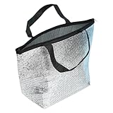 Isolierte Taschen Für Lebensmittel - Isolierte Lebensmitteltasche | Thermo-Packbeutel | Wasserdichte, Isoliert Lebensmitteltasche Aus Aluminium Für , Camping, Reisen, Arbeitsplatz, Zuhause, Pic