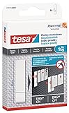 tesa Powerstrips Tapete&Putz - doppelseitige Klebestreifen...