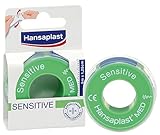 Hansaplast Sensitiv Pflaster 5 m x 1.25 cm, 4er Pack (4 x 1 Stück)