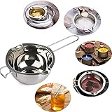 Adipn Stainless Steel Bowl Melting Pot, Edelstahl, no, one Size