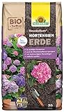 Neudorff NeudoHum HortensienErde für kräftige Hortensien und alle Moorbeetpflanzen wie z.B. Rhododendron, Azaleen, Kamelien, Eriken und Heidepflanzen, 20 Liter, Braun