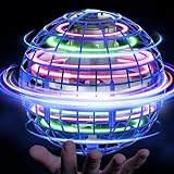 Fliegender Ball, Hover Flying Ball Fliegensphere Magic Schwebender Afara Fly Orb Flugball, Hoverball Spinner Mini Drohne Dekompressionsflugzeug für Kinder, Geschenke Für Jungen Mädchen Indoor Outdoor