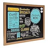 Amazon Basics – Tafel, 43 x 58,4 cm, Schwarz