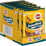 Pedigree Leckerbissen Junior – Kleine Hundesnacks für Welpen mit Huhn – Ideal für das Training oder für zwischendurch – Hunde Treats im Vorratspack (6 x 125g)