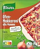 Knorr Fix Würzmischung Ofen-Makkaroni alla mamma für ein leckeres Nudelgericht ohne geschmacksverstärkende Zusatzstoffe 48 g