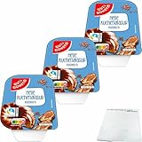 usy Bundle für Gut&Günstig helle Kuchenglasur Vollmilch 3er Pack (3x200g Packung) + usy Block