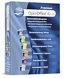 Open Office Premium 2024 Home Student Professional - Inkl. gedrucktes Handbuch, 1.000 Schriften / Kompatibel mit Word, Excel, für Windows 10 8 7