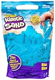 Kinetic Sand Beutel Blau, 907 g - magischer Sand aus Schweden für sauberes, kreatives Indoor-Sandspiel im wiederverschließbaren Beutel, für Kinder ab 3 Jahren