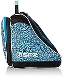 Sfr Skates Designer Ice & Skate Bag, Unisex-Erwachsene Stofftasche, Blau (Blue Leopard), 24x15x45 cm (W x H L)