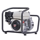 Honda GP200 Hochleistungs & Tragbare Benzin Reinwasserpumpe mit 60 000 l/h Förderleistung ✦ 30m Wasserhub ✦ 3600 U/min Viertakt-Benzinmotor und enthaltenem Zubehör, von WASPPER (WP30-H)