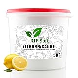 Premium Zitronensäure pulver im Eimer | Zitronensäure im Eimer | Zitronensäure Pulver für den Lebensmittelkontakt E330 TOP (5kg)