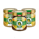 3er Set Echter Deutscher Honig | 500g Blütenhonig + 500g Sommerblütenhonig + 500g dunkle Sommertracht