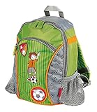 Sigikid 23769 Rucksack klein Killy Keeper Mädchen und Jungen Kinderrucksack empfohlen ab 2 Jahren grün/grau