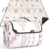 Picknickdecke Wasserdicht Boho 200x200cm,XXL Outdoor...