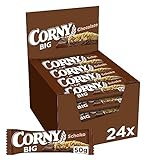 Müsliriegel Corny BIG Schoko, Müsliriegel mit Erdnüssen und Schokolade, 24x50g