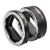 Viltrox DG-Z Autofokus Zwischenringe Makro Verlängerungsring-Set 12mm+24mm für Nikon Z-Mount Z6 Z7 Z50 Z6 II Z7 II Spiegellose Kamera und Objektiv