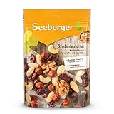 Seeberger Studentenfutter: Klassische Nuss-Frucht-Mischung aus Haselnusskernen, Mandeln, Walnüssen & Cashewkernen, mit Rosinen - reich an Vitamin E, vegan (1 x 150 g)