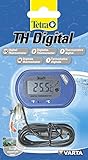 Tetra TH Digital Aquarium Thermometer - für alle Aquariengrößen, einfache und sichere Messung der Wassertemperatur im Aquarium, 1 Stück (1er Pack)