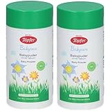 Töpfer Babycare Puder ohne Talkum, 2er pack (2 x 75g)