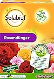 Solabiol Rosendünger mit Wurzelstimulator für gesunde Wurzeln und langanhaltende Blütenpracht, 1,5 kg