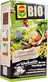 COMPO BIO Universal Langzeit-Dünger mit Schafwolle für alle Gartenpflanzen, Pflanzendünger, 5 Monate Langzeitwirkung, 2 kg