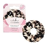 invisibobble Haargummi Leo Scrunchie Purrfection, Haargummis starker Halt für Mädchen & Damen, Scrunchies Samt Leo, designed im Herzen Münchens