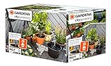 Gardena city gardening Urlaubsbewässerung: Pflanzenbewässerungs-Set für drinnen und draußen, individuelle Bewässerung von bis zu 36 Pflanzen (1265-20)