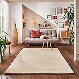 Steffensmeier Berber Teppich Meknes | Wolle Schurwolle | 15/15 Simple Spezial | Uni, Größe: 70x140 cm, Original aus Marokko, Teppich für Wohnzimmer,