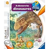 Ravensburger - tiptoi® Interaktives Buch, Ich entdecke die Dinosaurier, elektronisches Lernspiel, ohne Bildschirm, ab 4 Jahren, französische Version – 00145