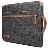 KIZUNA Laptoptasche 15.6 Zoll Notebook Tasche Laptop Für MacBook Pro 16 M2 Max 2023& M1 Max& Pro/16' Lenovo IdeaPad 5 Pro/Flex 5 & 5i/HP Envy/Huawei/Dell XPS Hülle Sleeve Case Wasserdicht Bag,Braun