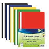 TSI Schnellhefter 5er Packung DIN A4 aus Polypropylen, Art. Nr. 66205