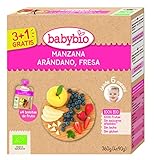 Babybio Babybio Apfel Aprikose Banane Bio 360g