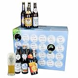 Bavariashop 'Bayerischer Biergarten' Bier-Box • 23 Biersorten aus Bayern im Tasting-Set • Männer-Geschenk • Geschenkidee Vater