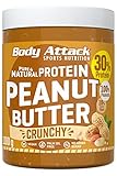 Body Attack Sports Nutrition Protein Erdnussbutter Crunchy, 1000g