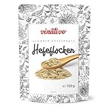 vinativo Hefeflocken – Nährhefe vegan und glutenfrei – 700g – veganer Käseersatz – Premium Qualität – zum Kochen, Backen