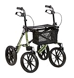 Dietz Taima XC Outdoor Rollator PU-bereift 150 kg belastbar 8,2 kg Leichtgewichtrollator Geländerollator