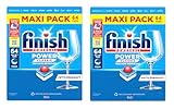 Finish Power Classic Spülmaschinentabs, Maxi Pack, 128 Finish Tabs (2 x 64 Tabs)